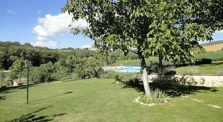 Gårdshus i Città di Castello