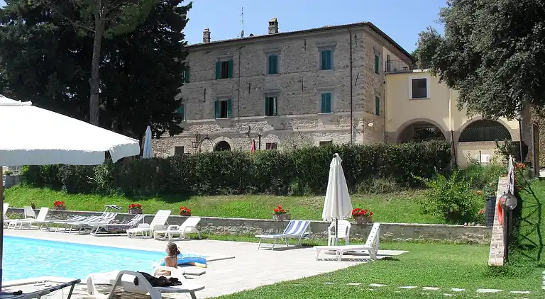 Gårdhus i Villa del Marchese