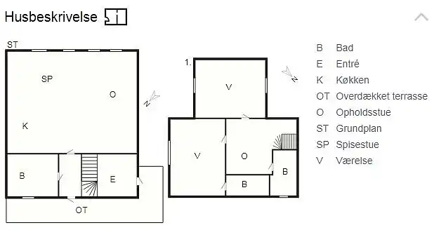 Schöne Wohnung in Guldbjerghus inkl. Ausgaben
