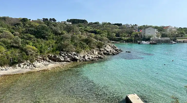 2-Zimmer-Ferienwohnung am Strand Potocnica, Pag (A-222-b)