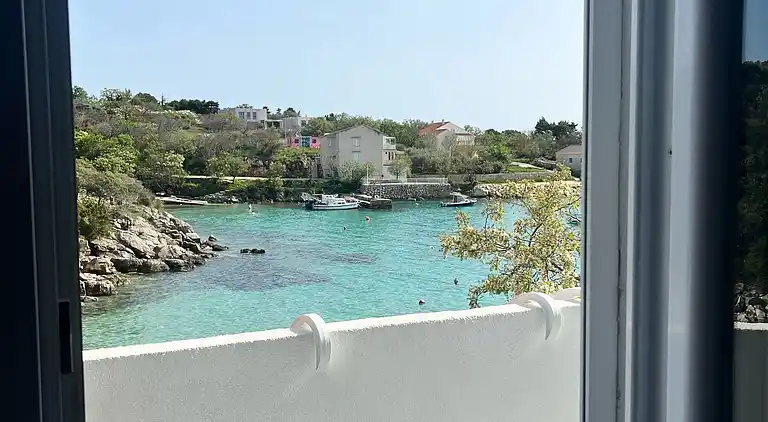 2-Zimmer-Ferienwohnung am Strand Potocnica, Pag (A-222-b)