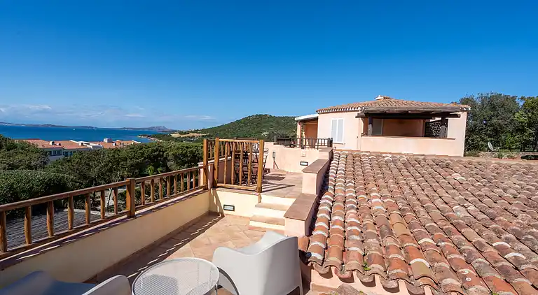 Baja Sardinia - Cala dei Ginepri, Villa 80 m vom Strand