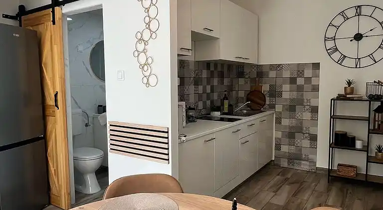 2-Zimmer-Ferienwohnung am Strand Potocnica, Pag (A-222-b)