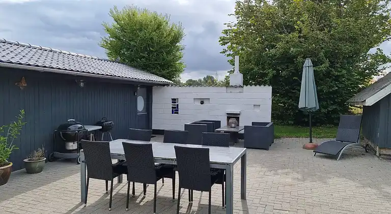 Gemütliches Ferienhaus in Strandnähe