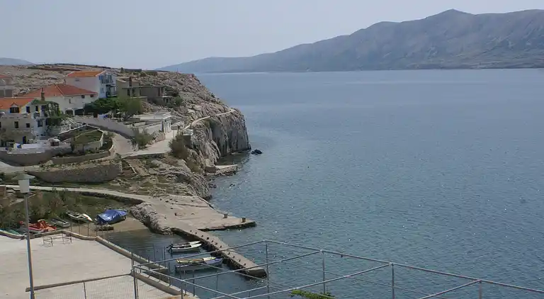 Komfortable Ferienwohnung am Strand Zubovici, Pag (A-4065-a)