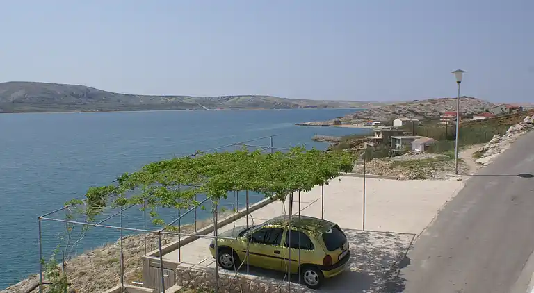 Komfortable Ferienwohnung am Strand Zubovici, Pag (A-4065-a)