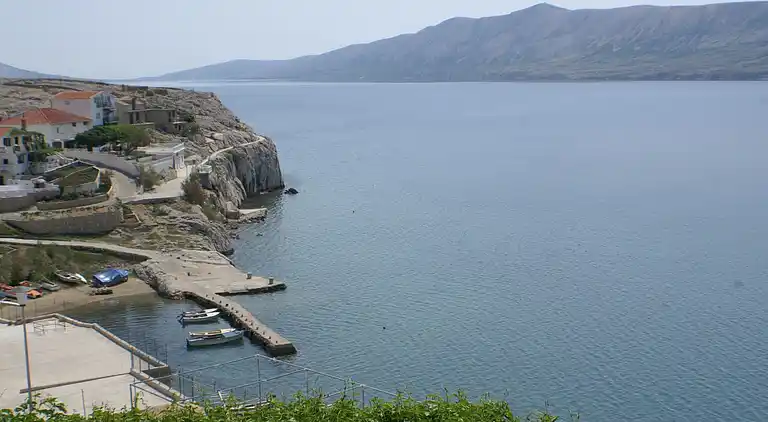 Komfortable Ferienwohnung am Strand Zubovici, Pag (A-4065-a)