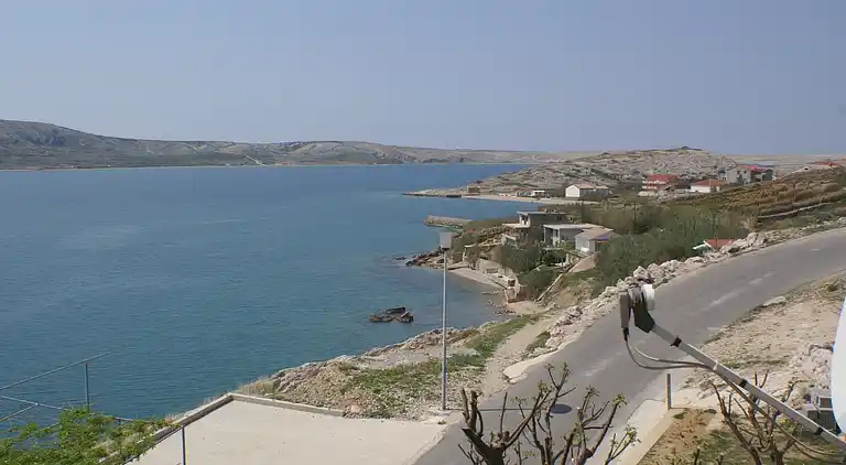 Komfortable Ferienwohnung am Strand Zubovici, Pag (A-4065-a)