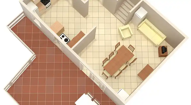 Komfortable Ferienwohnung am Strand Zubovici, Pag (A-4065-a)