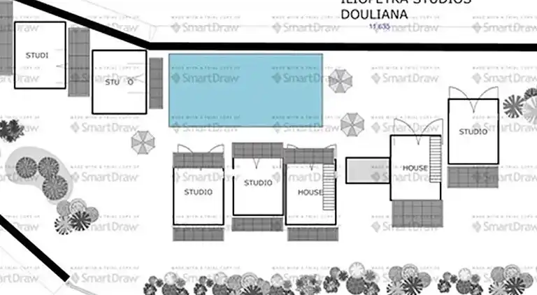 Group Accomodation, Heliopetra Studios And Houses