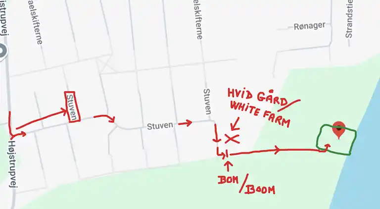 Feriehus ved vandkanten i Rødvig på Stevns
