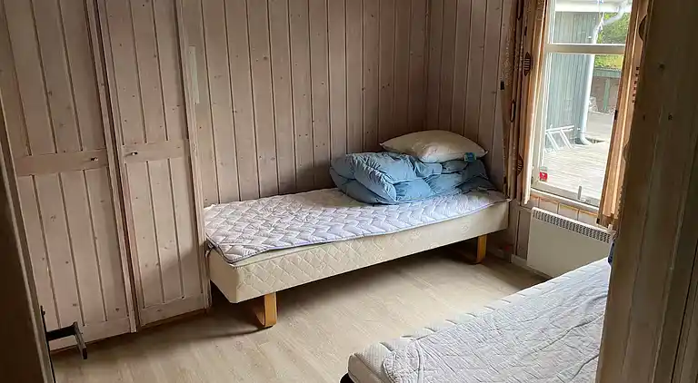 Feriehus nær strand og Fårup Sommerland