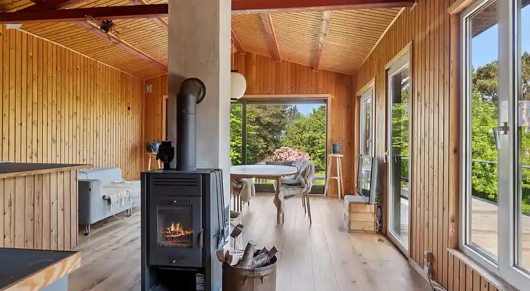 Dejligt romantisk fristed tæt ved en smuk strand