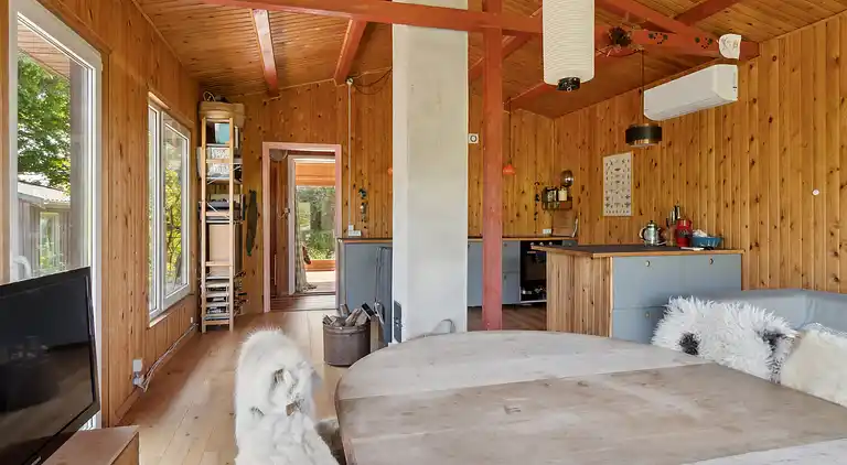 Dejligt romantisk fristed tæt ved en smuk strand