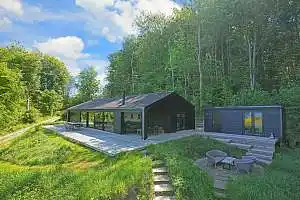 Schönes Ferienhaus mit Meerblick