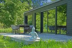 Schönes Ferienhaus mit Meerblick