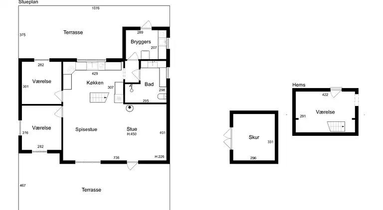 Hyggeligt feriehus tæt på fjord og badebro