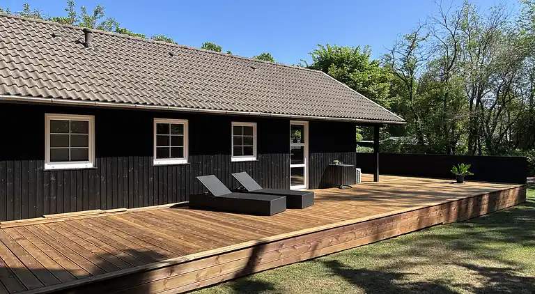 Hygge & børnevenligt sommerhus i Arrild ferieby