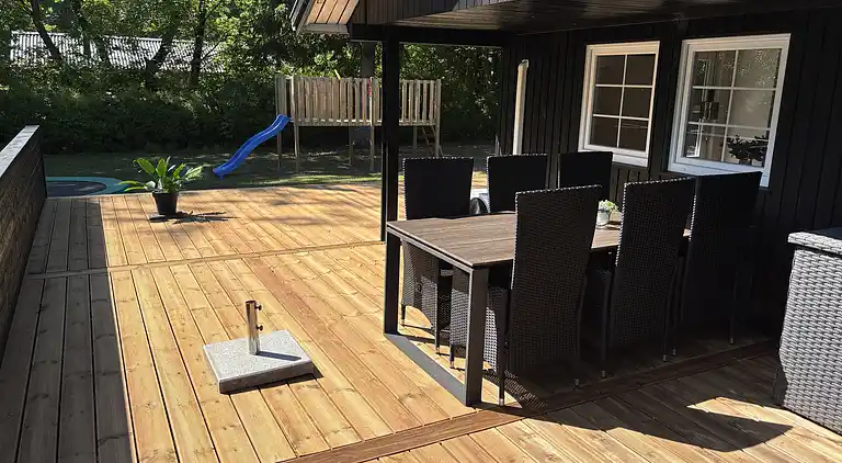 Hygge & børnevenligt sommerhus i Arrild ferieby