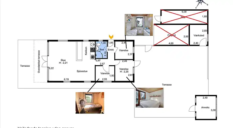 Gemütliches Ferienhaus in Strandnähe
