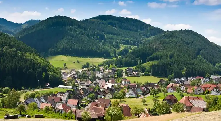 Gårdhus i Mühlenbach