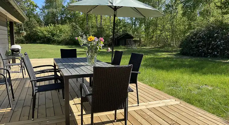 Feriebolig ved Bratten Strand