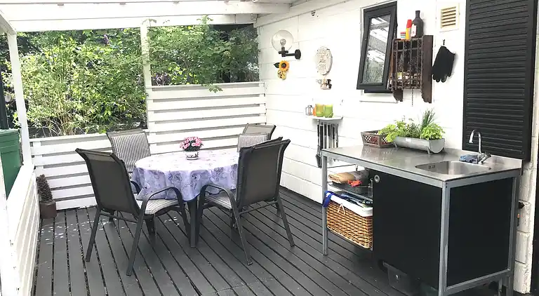 Gemütlich saniertes Haus auf großem Privatgrund