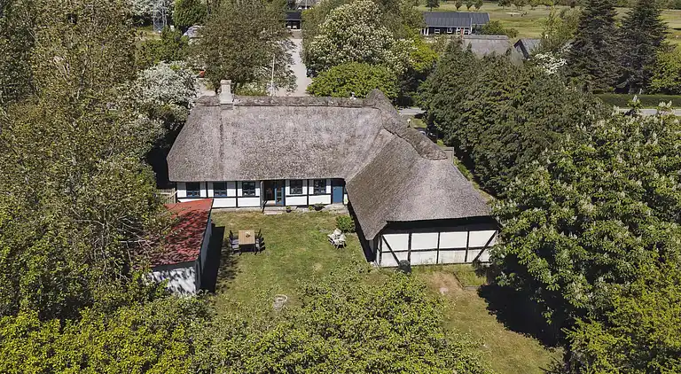 Golfurlaub im Reetdachhaus bei Langeland