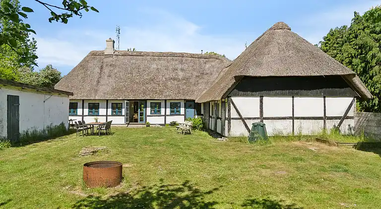 Golfurlaub im Reetdachhaus bei Langeland