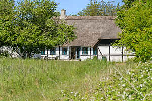 Golfurlaub im Reetdachhaus bei Langeland