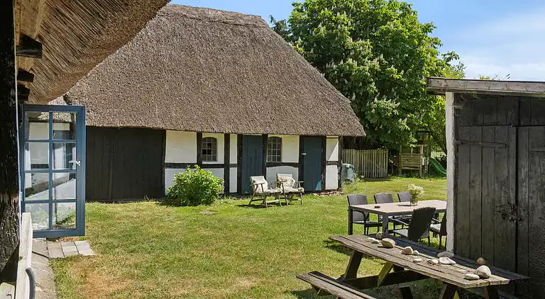 Golfurlaub im Reetdachhaus bei Langeland