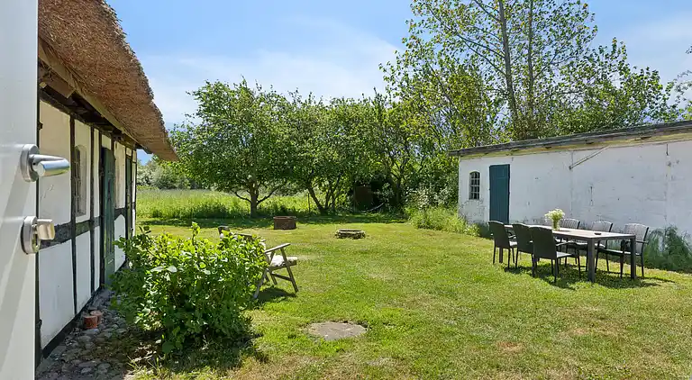 Golfurlaub im Reetdachhaus bei Langeland