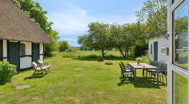 Golfurlaub im Reetdachhaus bei Langeland
