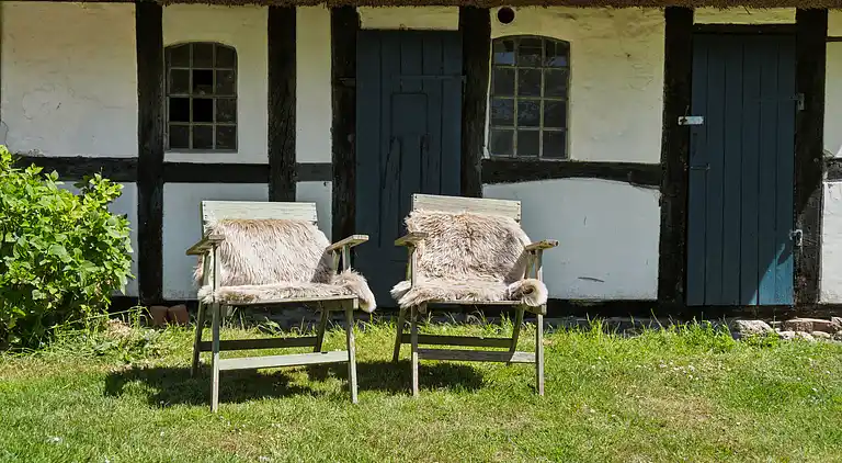 Golfurlaub im Reetdachhaus bei Langeland