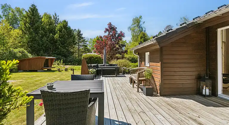 Charmende Sommerhus tæt på Kattegat og Natur