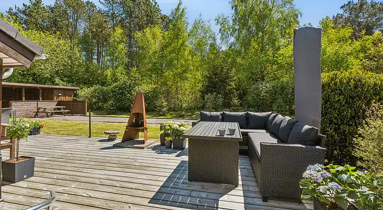 Charmende Sommerhus tæt på Kattegat og Natur