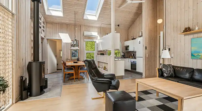 Charmende Sommerhus tæt på Kattegat og Natur