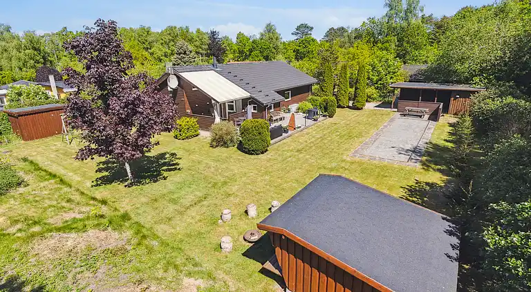 Charmende Sommerhus tæt på Kattegat og Natur