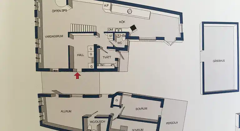 Bryggargården flexible family living by the sea