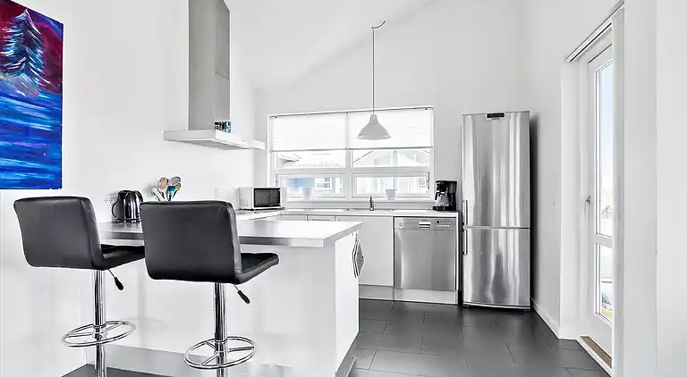 Strand, stjernehimmel og ro ved vandet