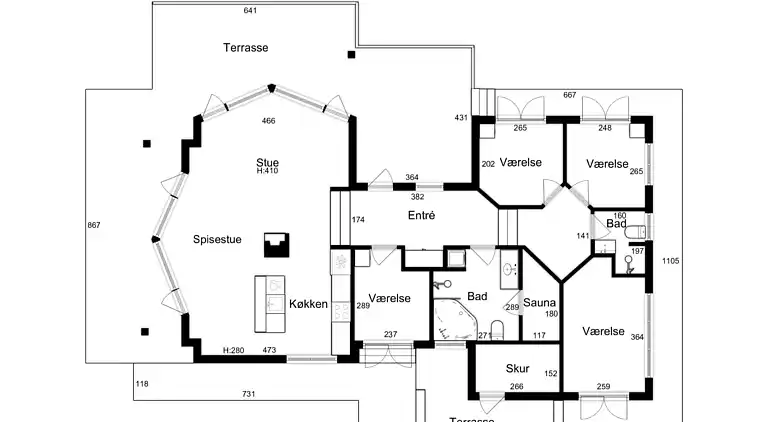 Meerblick und Ruhe im Haus für 10 Personen