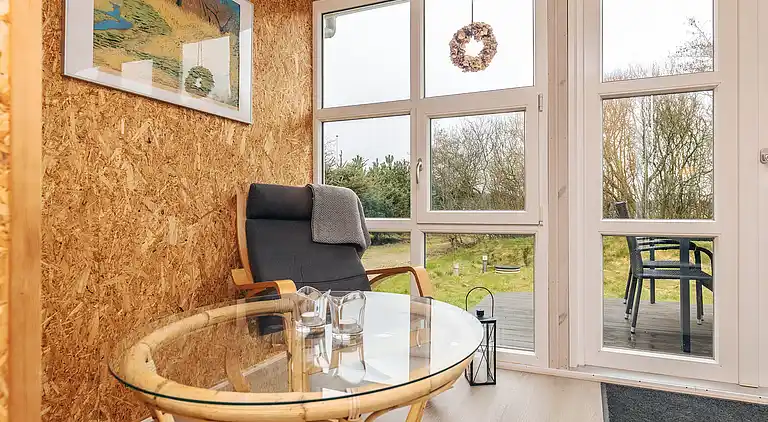 Gemütliches Ferienhaus mit Blick auf Lyngs Drag