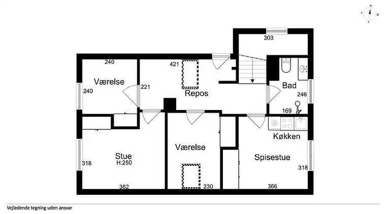 Hyggelig ferielejlighed i Rødvig Stevns