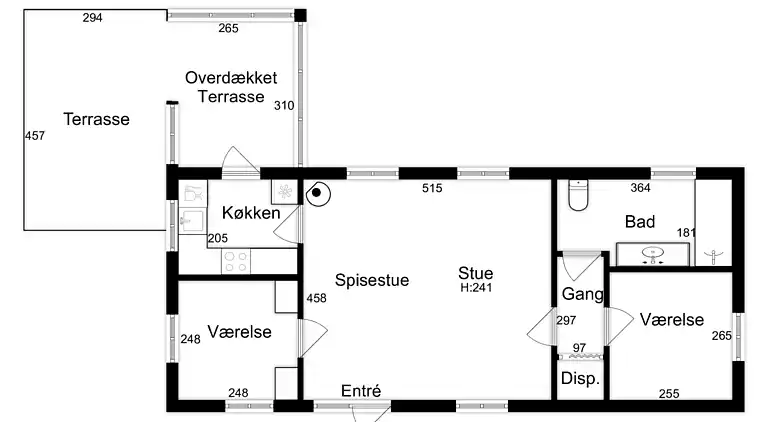 Gemütliches Ferienhaus nahe Strand und Natur