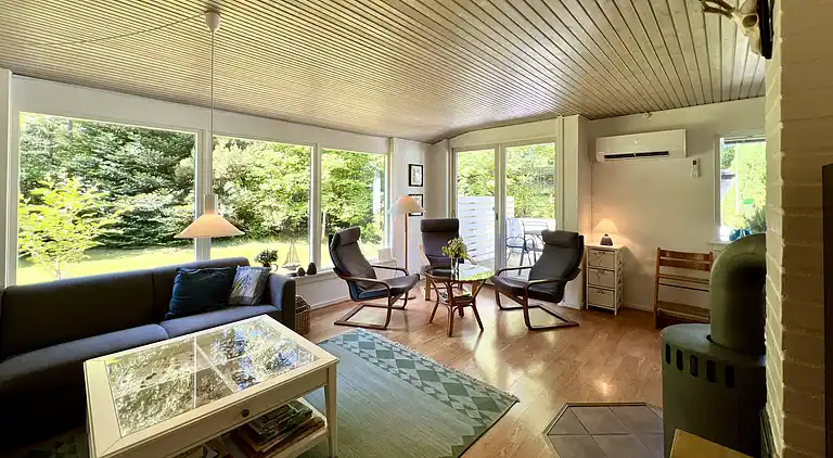 Gemütlich saniertes Haus auf großem Privatgrund