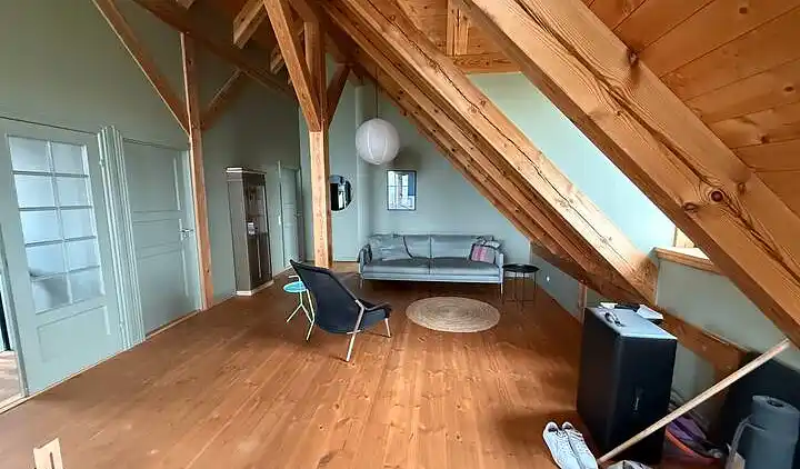 Blockhaus mit Blick auf Meer, Fjord und Lemvig