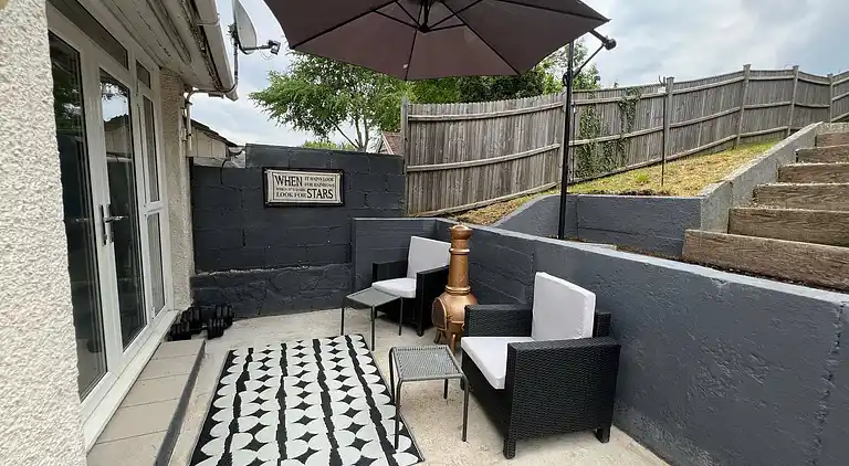 Friedlicher Rückzugsort in der Landschaft von Southampton