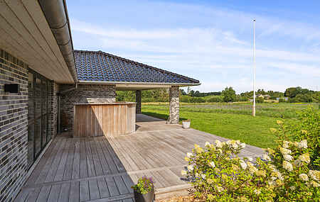 Large holiday home with pool near Odense