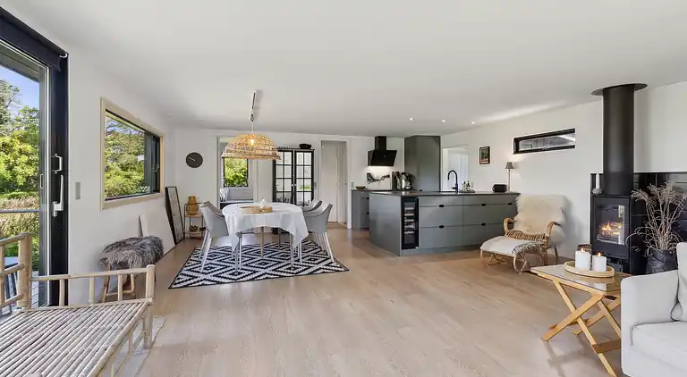 Ferienhaus mit Fjordblick in Vellerup