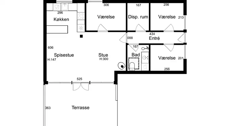 Skønt sommerhus i bynært område